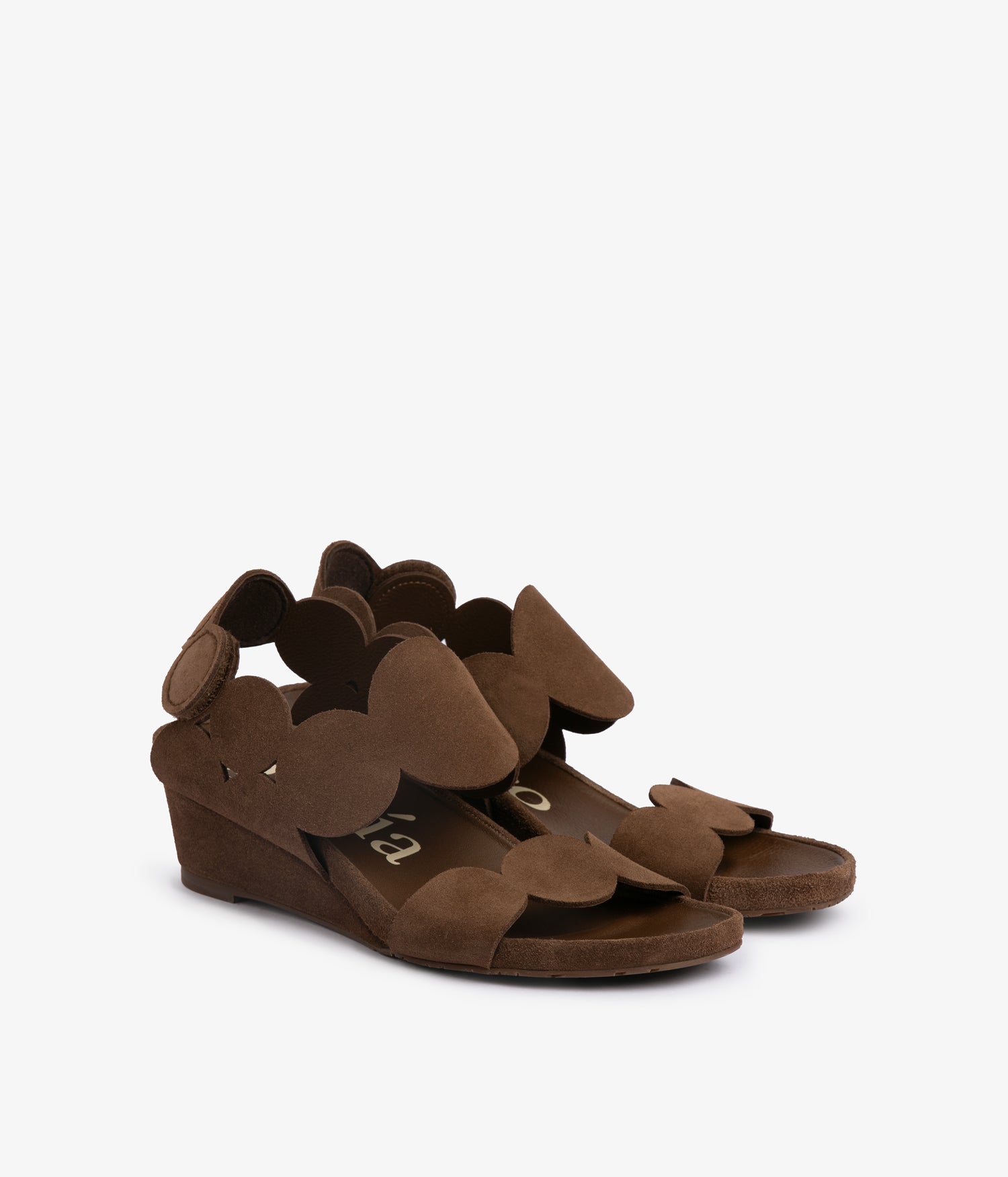 Slingback sandal in brown suede| Wamil | Spring Summer 26 | PEDRO