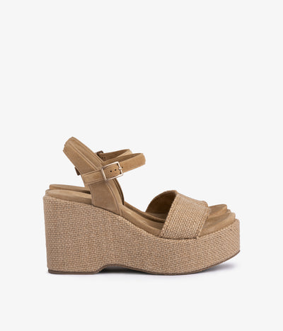 delina / natural burlap