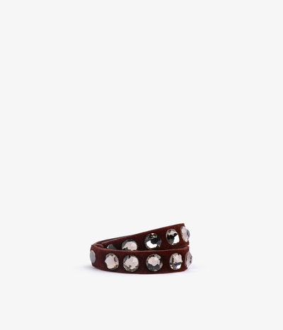 wrap bracelet / brunette castoro