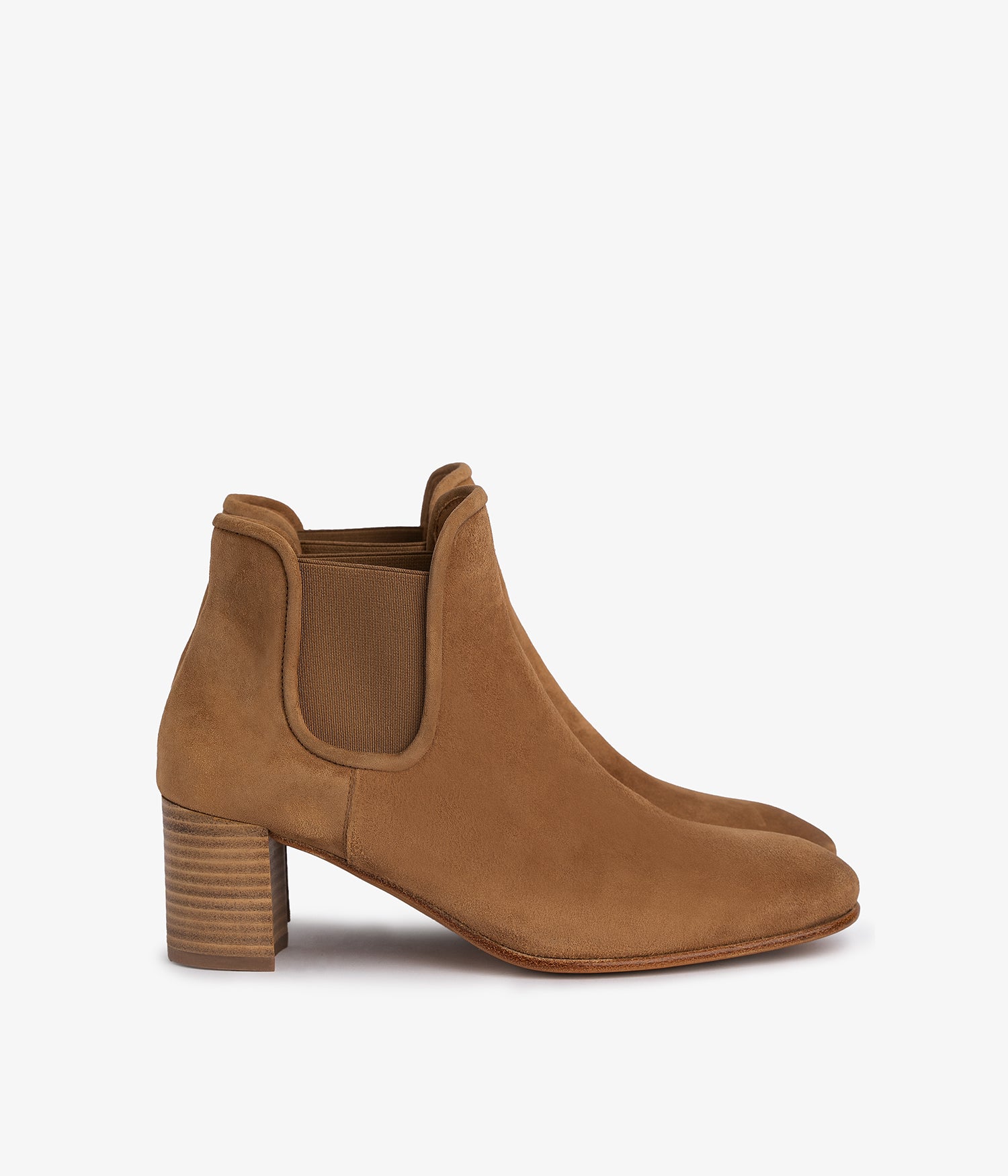 Beige heeled chelsea boots Xiane Autumm Winter 24 PEDRO GARCIA Pedro Garcia
